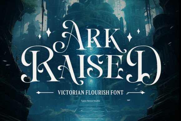 Ark Raised Font for Web Design
