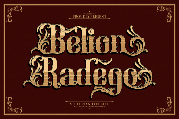Belion Radego Font for Business