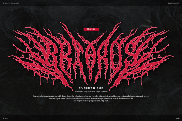 Briaros Font for Bold Creations