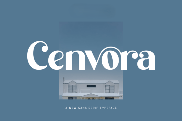 Cenvora: A Bold Sans Serif for Editorial Design