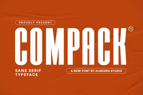 Compack: A Bold Font for Business Branding