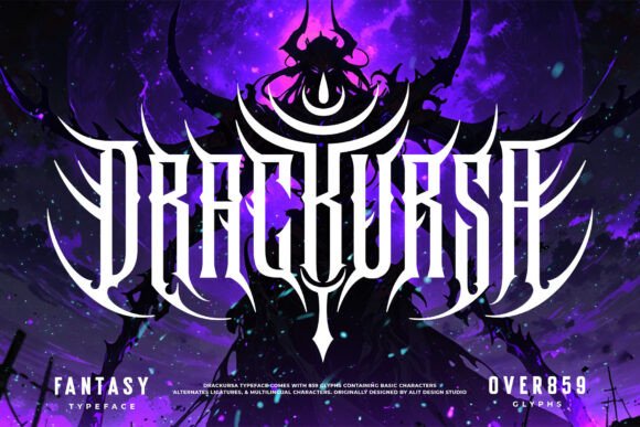 Drackursa: Bold Blackletter for Creative Makers