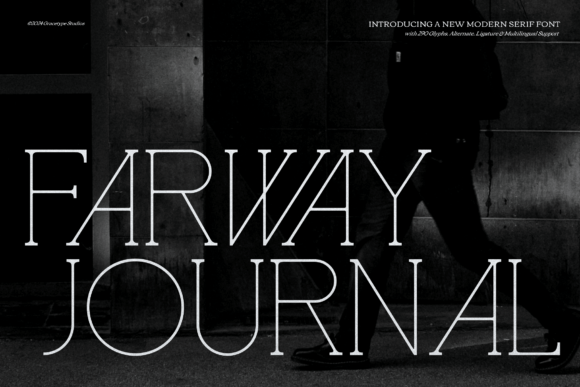 Farway Journal: A Bold Serif for Web Design