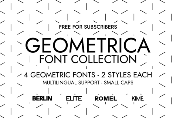 Geometrica: A Modern Font for Creative Campaigns