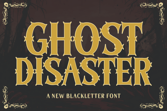 Ghost Disaster Font Review