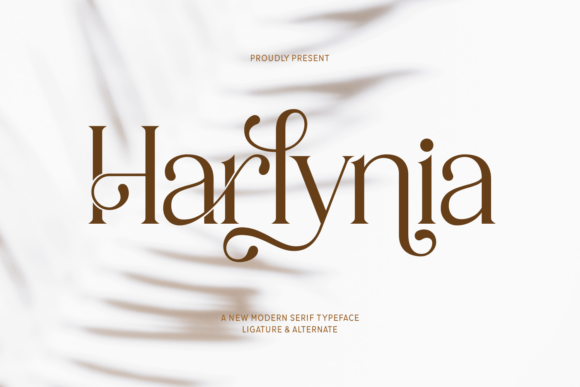 Harlynia: A Modern Serif for Web Design