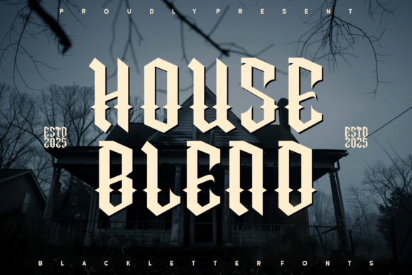 House Blend Font for Creative Makers
