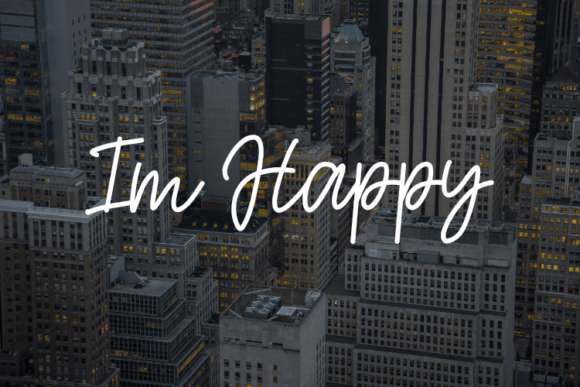 Im Happy Font Review