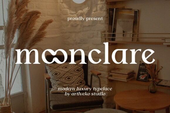 Moonclare: A Serif Font for Elegant Design