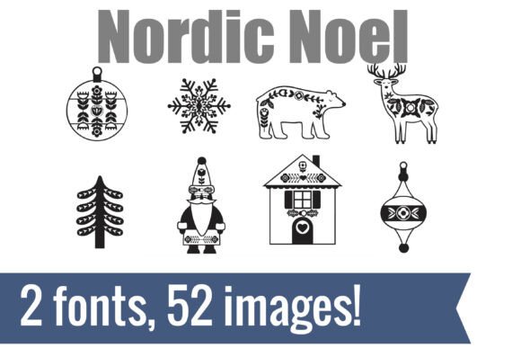 Nordic Noel Font for Web Design