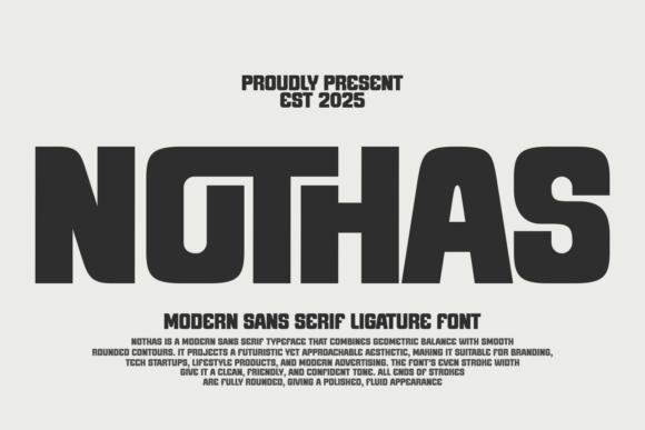 Nothas Font: Bold & Beautiful