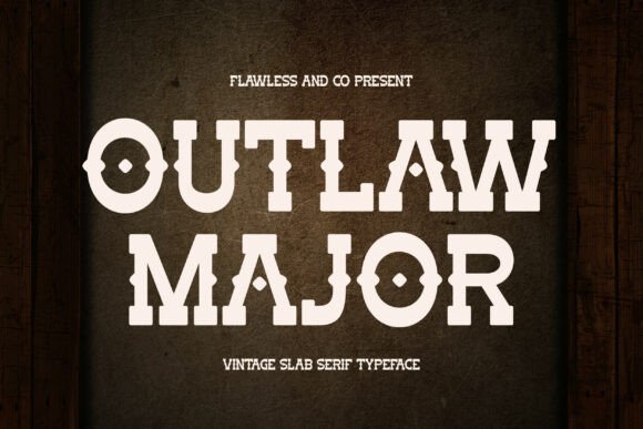Outlaw Major Font for Business Branding