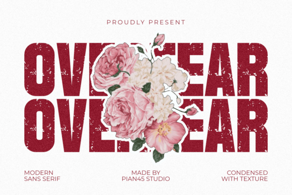 Over Fear: A Bold Sans Serif for Designers