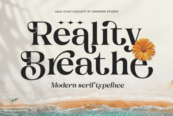 Reality Breathe Font for Web Design