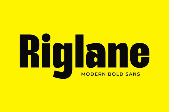 Riglane: A Modern Font for Digital Marketing