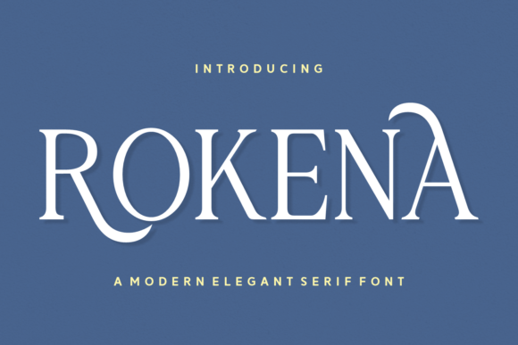 Rokena: A Stylish Serif for Business Branding