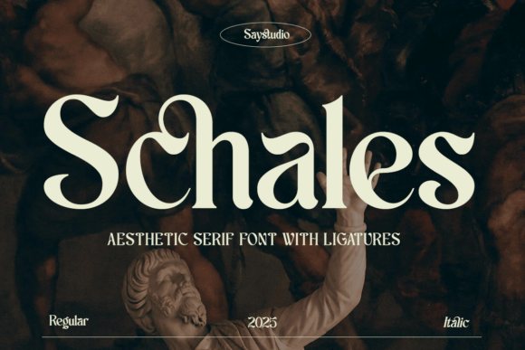 Schales: A Serif Font with Elegance and Edge