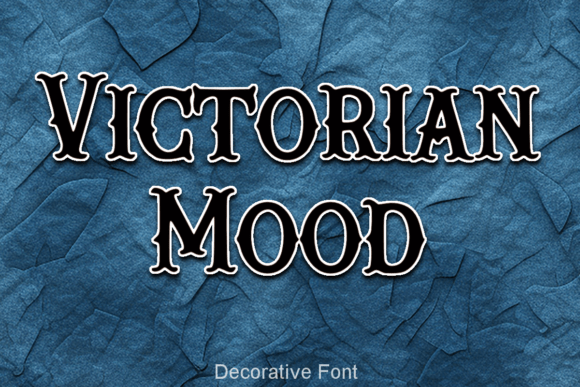 Victorianmood Font for Makers